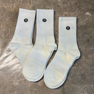 New Women’s Lululemon Athletica Socks 
3 pairs 
Fits sizes 6-11